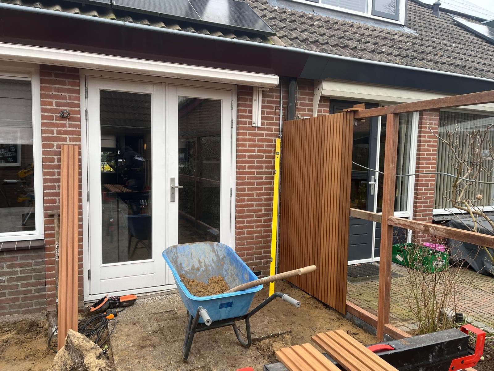 Schutting plaatsen